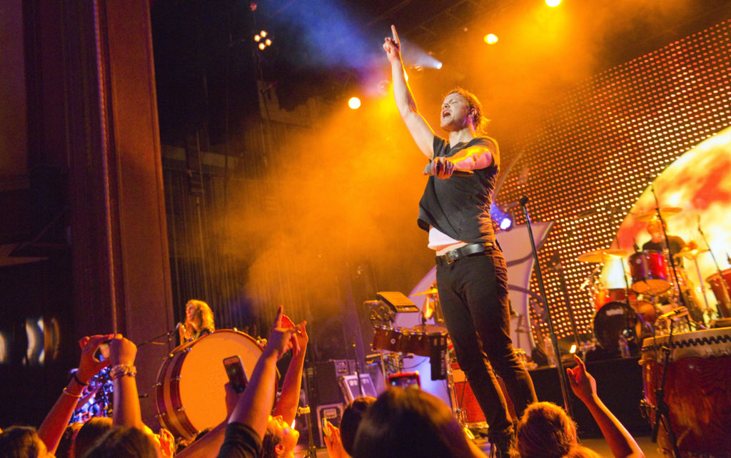 Imagine Dragons Plays Explosive Show At Historic LA Theatre Live from