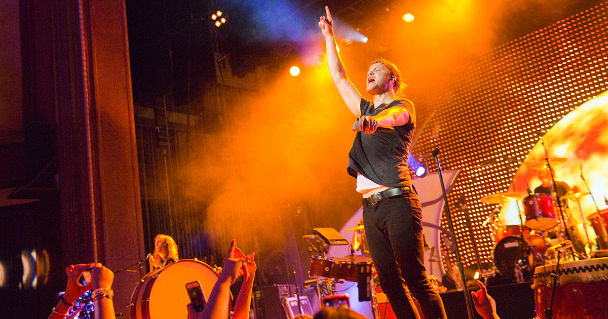 Imagine Dragons Plays Explosive Show At Historic LA Theatre - Live from the  Artists Den